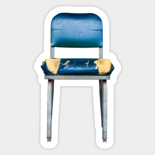 Grungy Chair Sticker